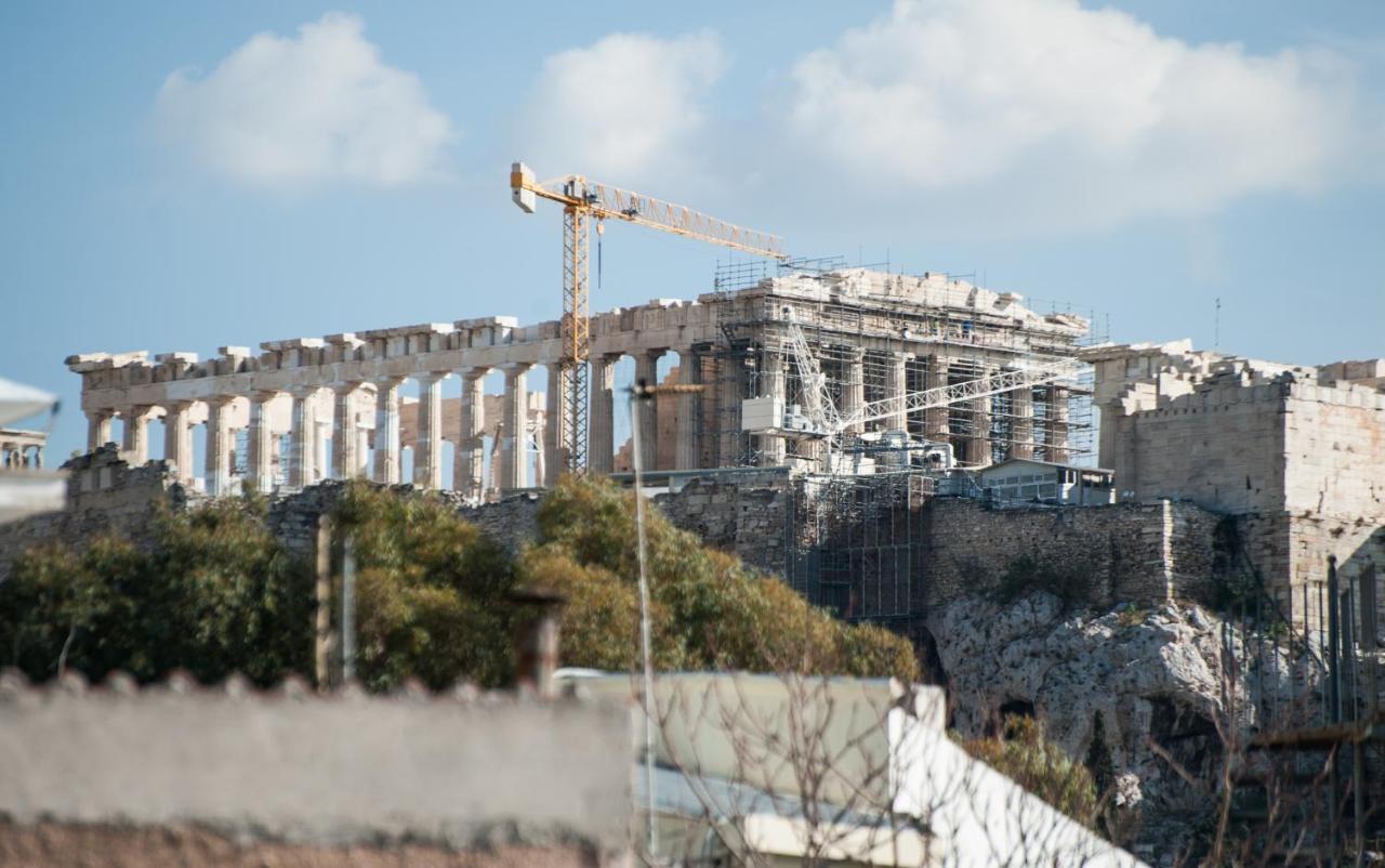 2 Bedroom Apartment At The Historical Center, View To Acropolis Aten Exteriör bild